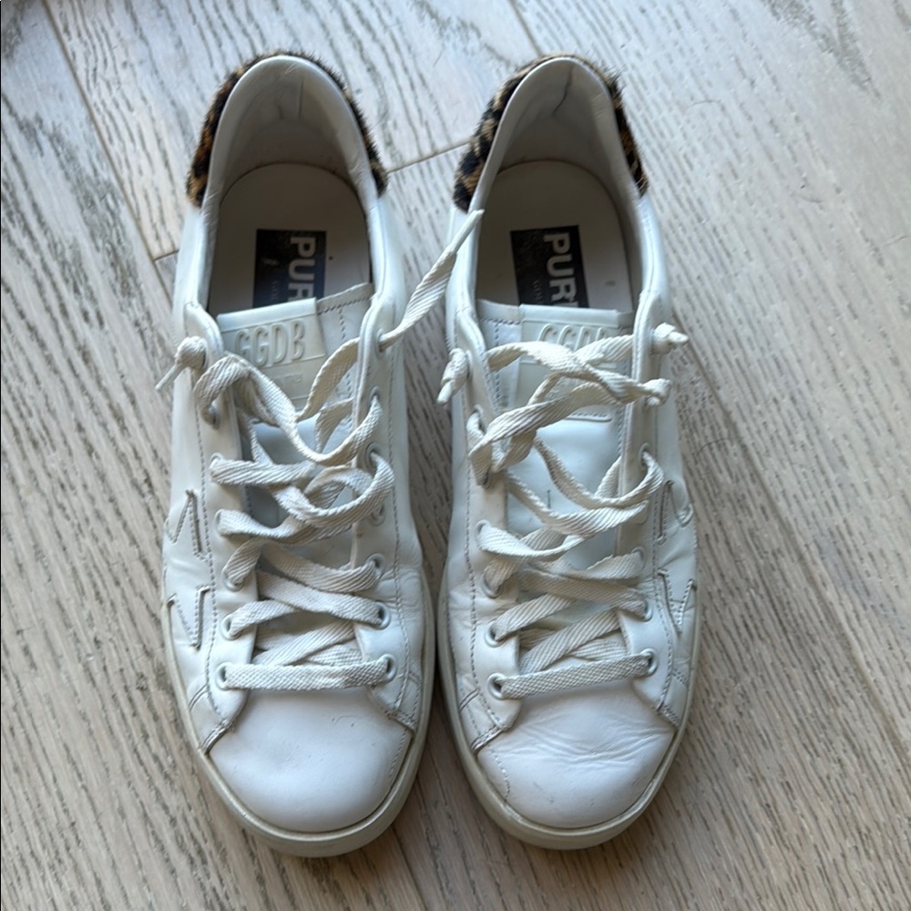 Golden goose pure star Women's White Sneakers size 39